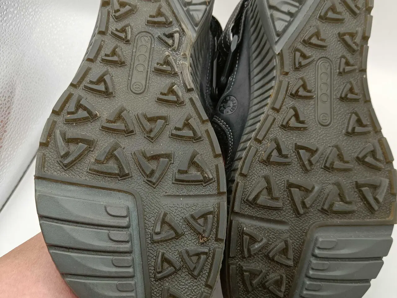 Billede 4 - Ecco sort læder sandaler 41str 