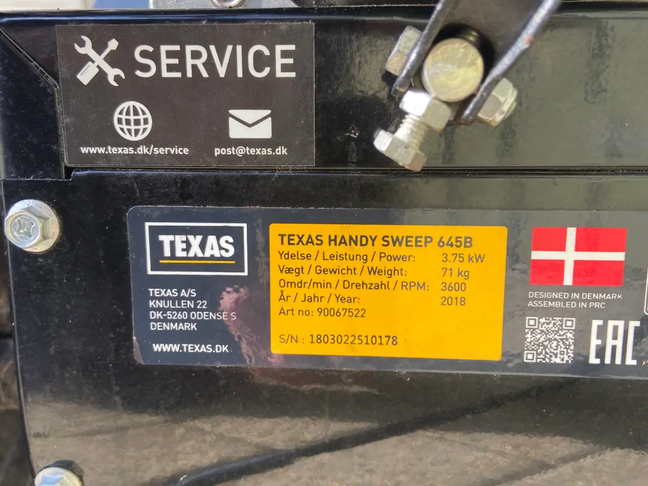 Billede 9 - Fejemaskine Texas Handy Sweep 645B  ser ud og virk