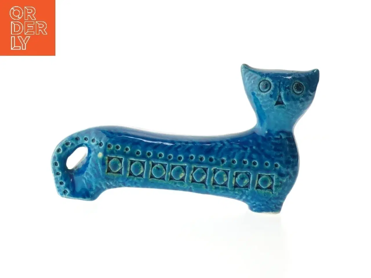 Billede 3 - Keramik kat fra Aldo Londi (str. 18 cm)