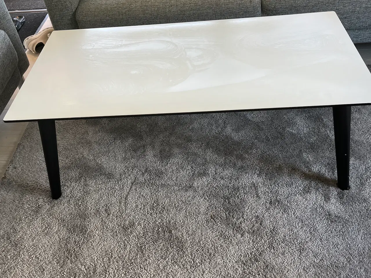 Billede 2 - Hvidt spisebord med 8 stole