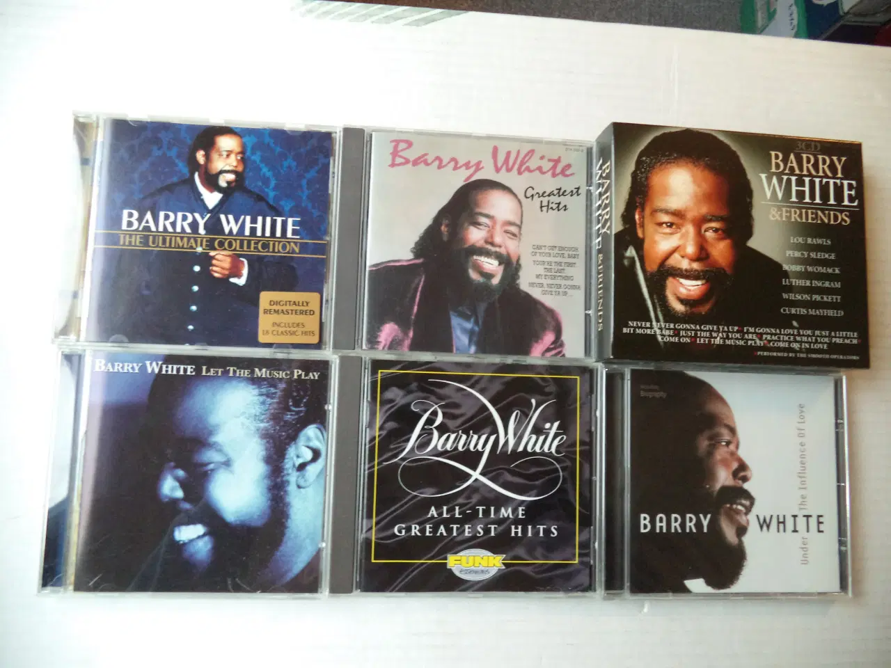 Billede 1 - .BARRY  WHITE  CDer sælges stykvis 