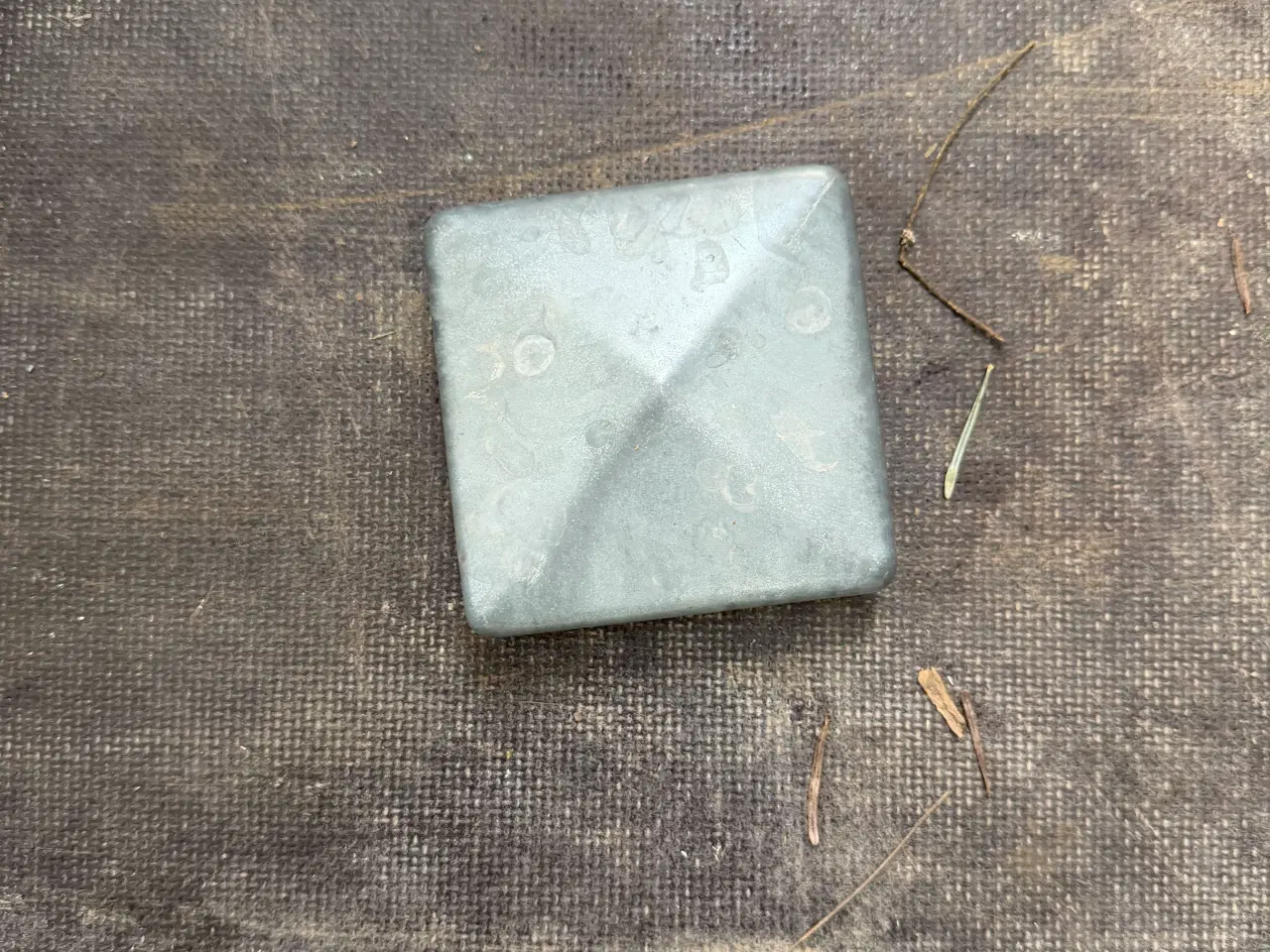 Billede 1 - Stolpe hatte i rustfri stål 19 stk til salg 90x90