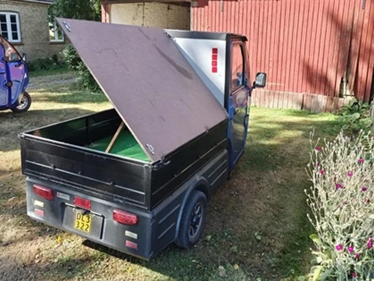Billede 5 - Kabine Scooter med lukket lad