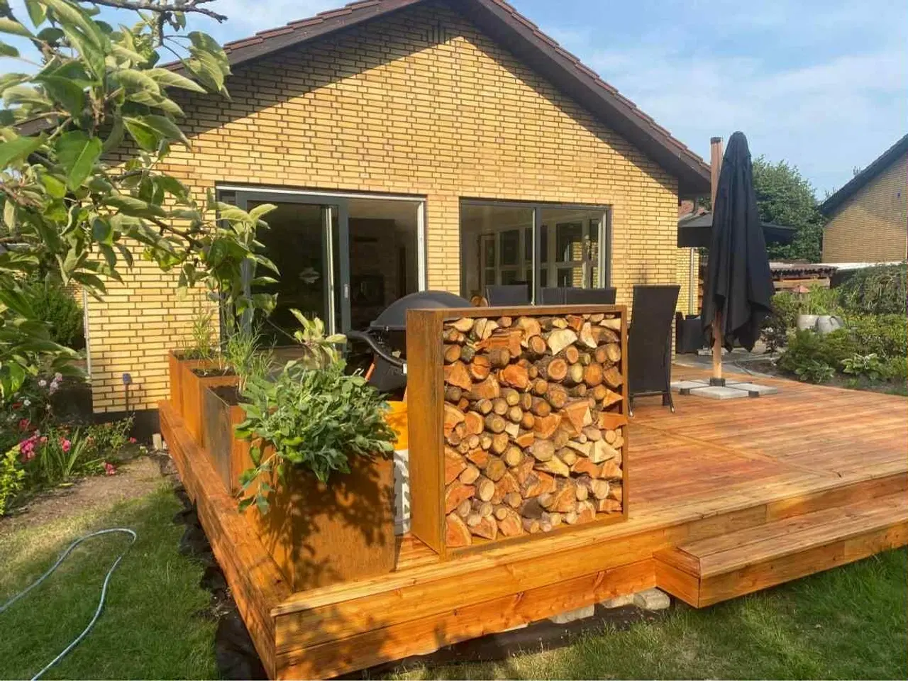 Billede 8 - Corten højbed/bålsted/kunst