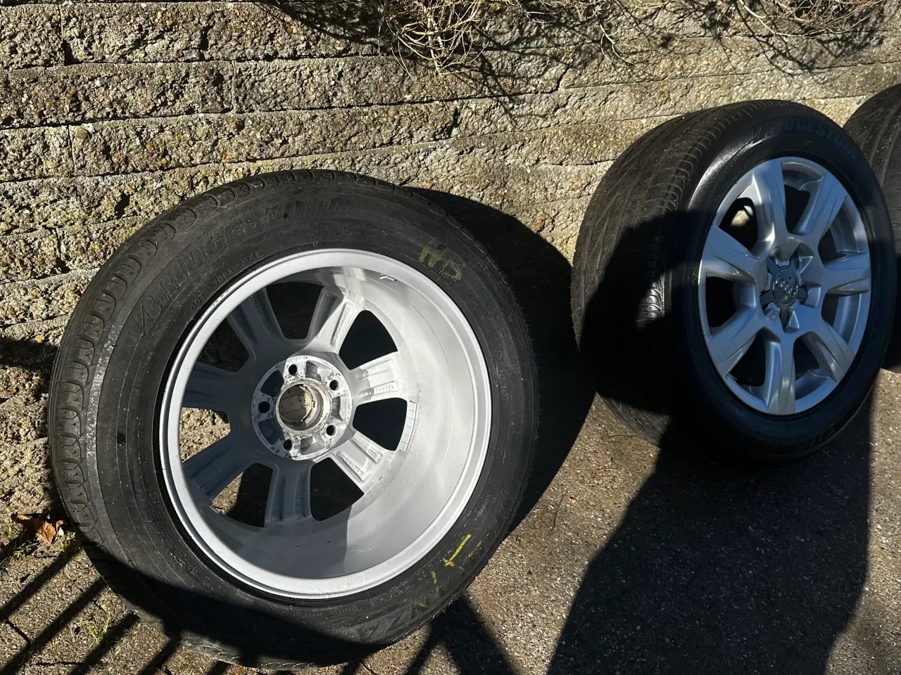 Billede 4 - Audi Alufælge (originale) med dæk