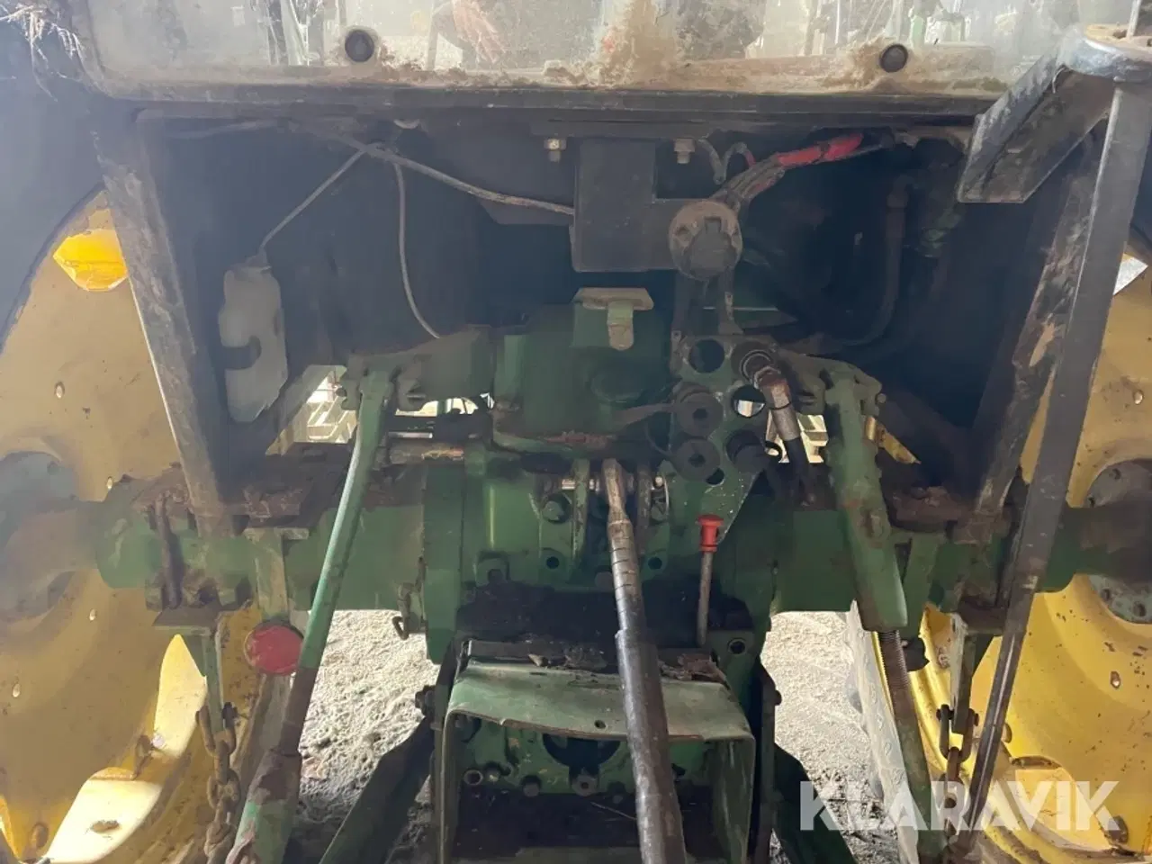 Billede 9 - Traktor JOHN DEERE 2450 med frontlæsser