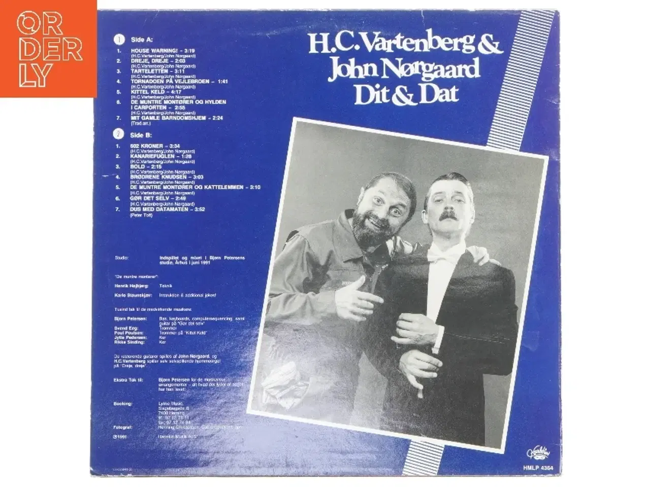 Billede 2 - H.C. Vartenberg & John Nørgaard - Dit & Dat LP