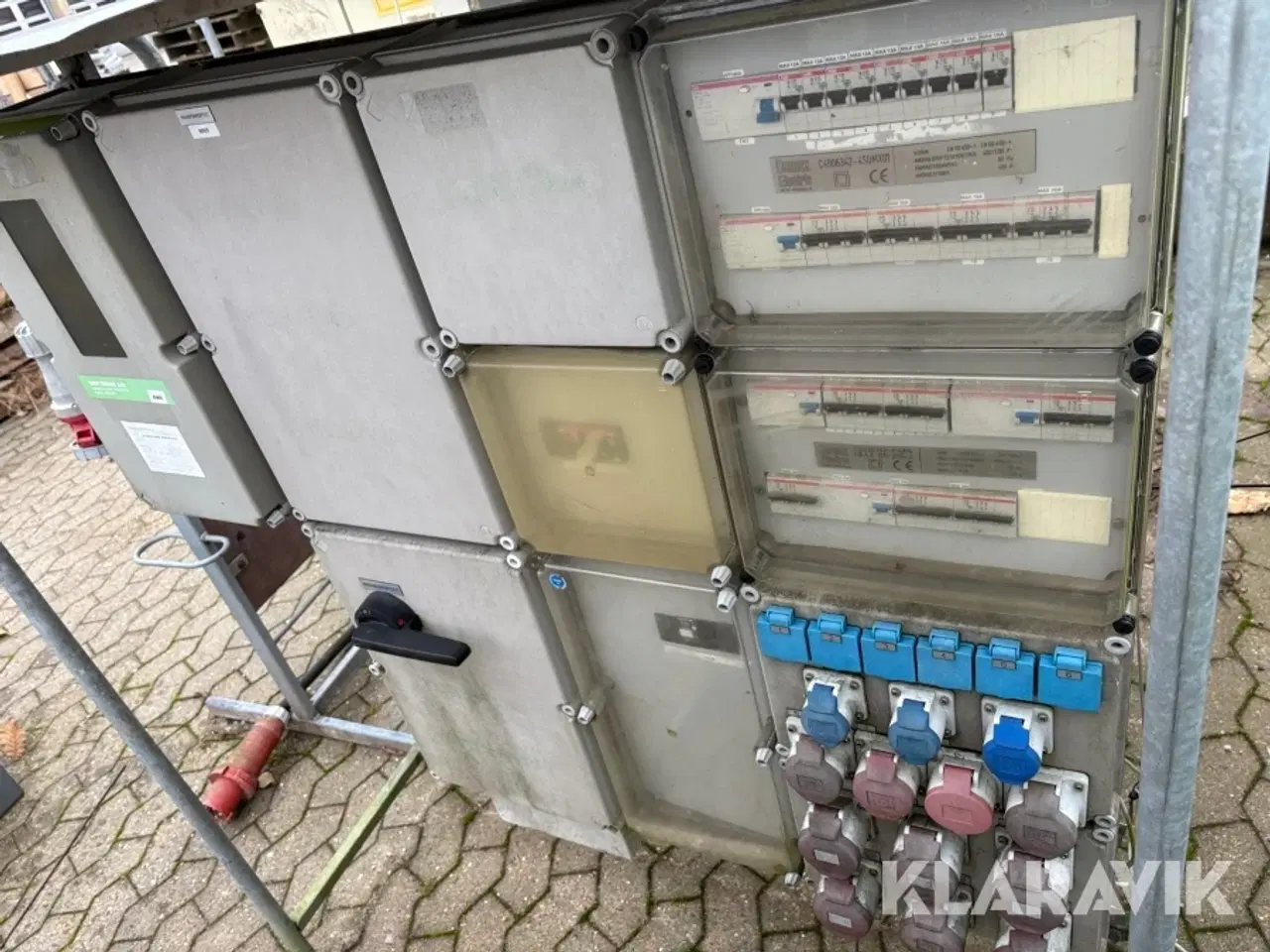 Billede 8 - Byggestrømstavler 4 styk