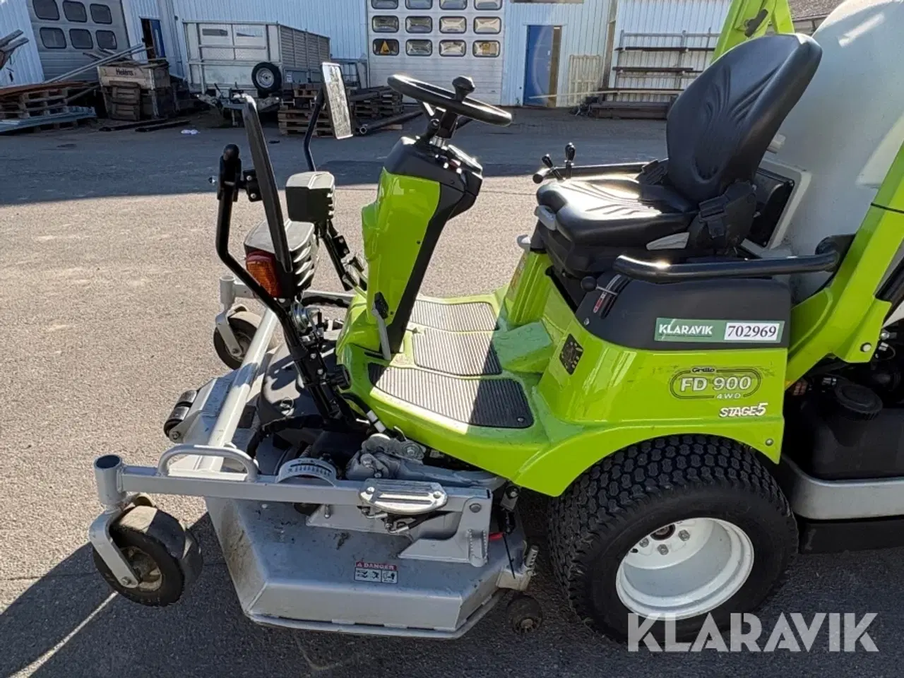 Billede 9 - Plæneklipper Grillo FD 900 med opsamler