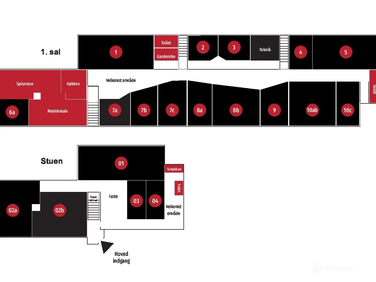 Billede 8 - Kontorhotel med fælles mødelokaler, WiFi og parkeringspladser i Storkøbenhavn.