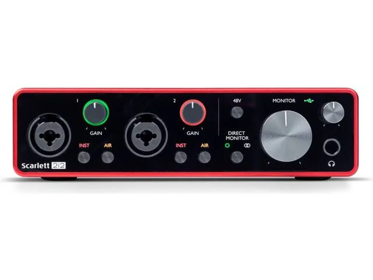 Billede 1 - Lydkort, Focusrite Scarlett 2i2 3rd Gen