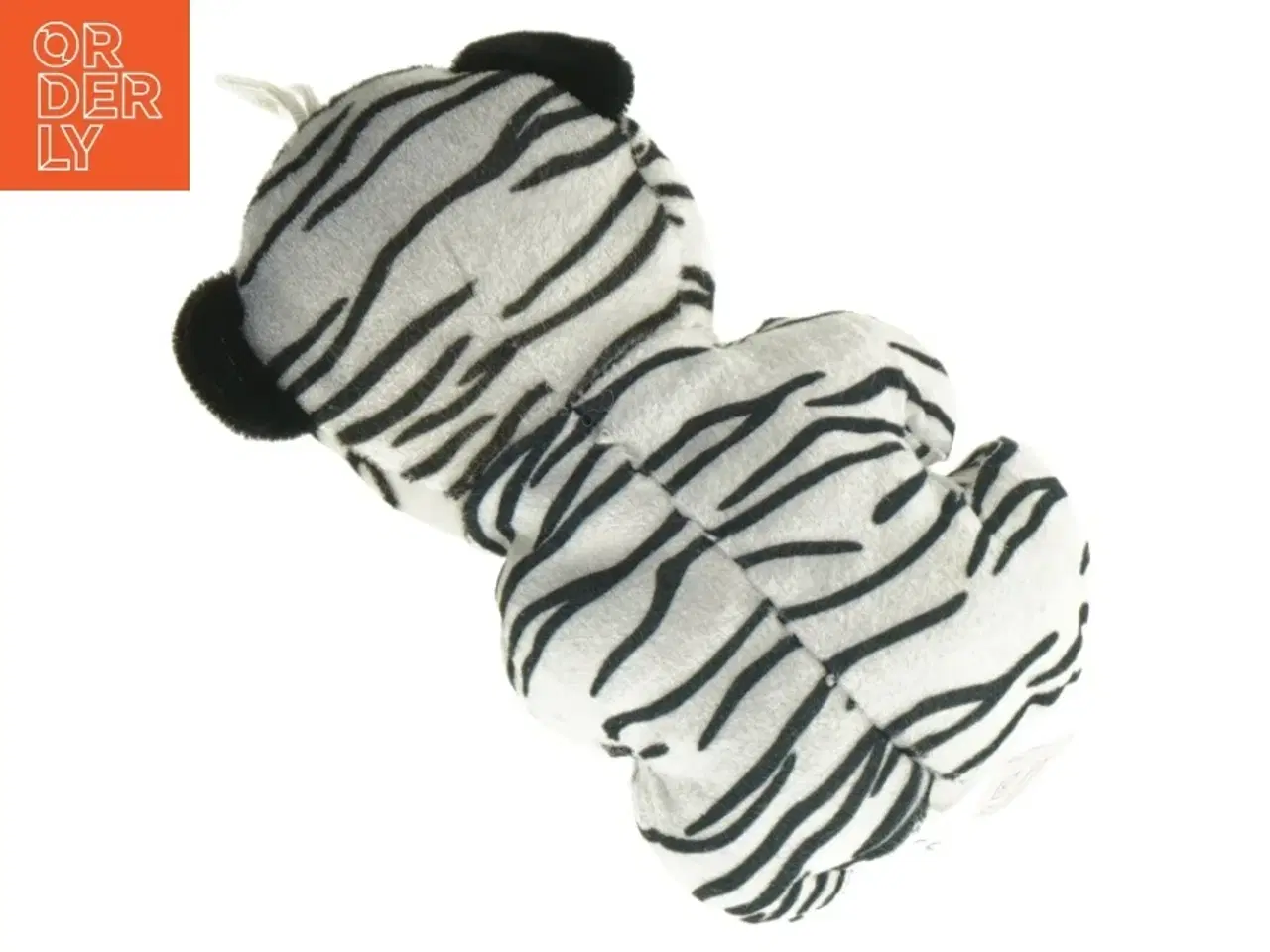 Billede 6 - Tøjdyr, hvid tiger (str. 19 cm)
