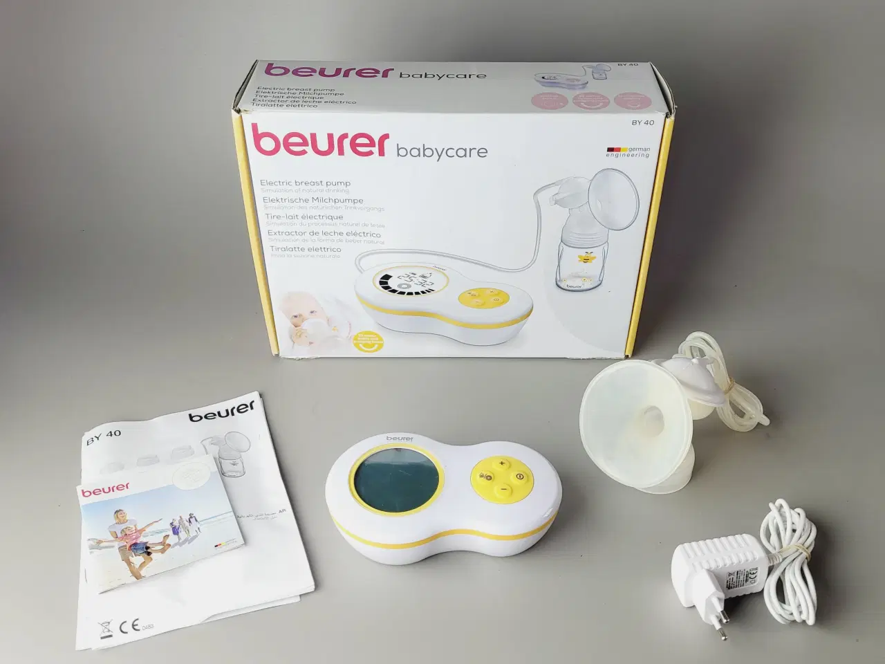 Billede 1 - ⭐️· Beurer Babycare BY 40 elektrisk brystpumpe