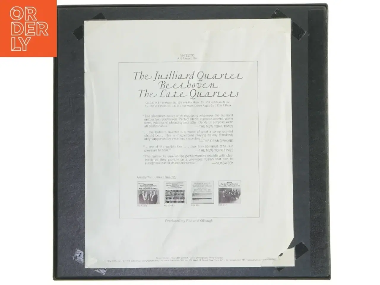 Billede 3 - Beethoven: The Late Quartets - The Juilliard Quartet Vinyl Set