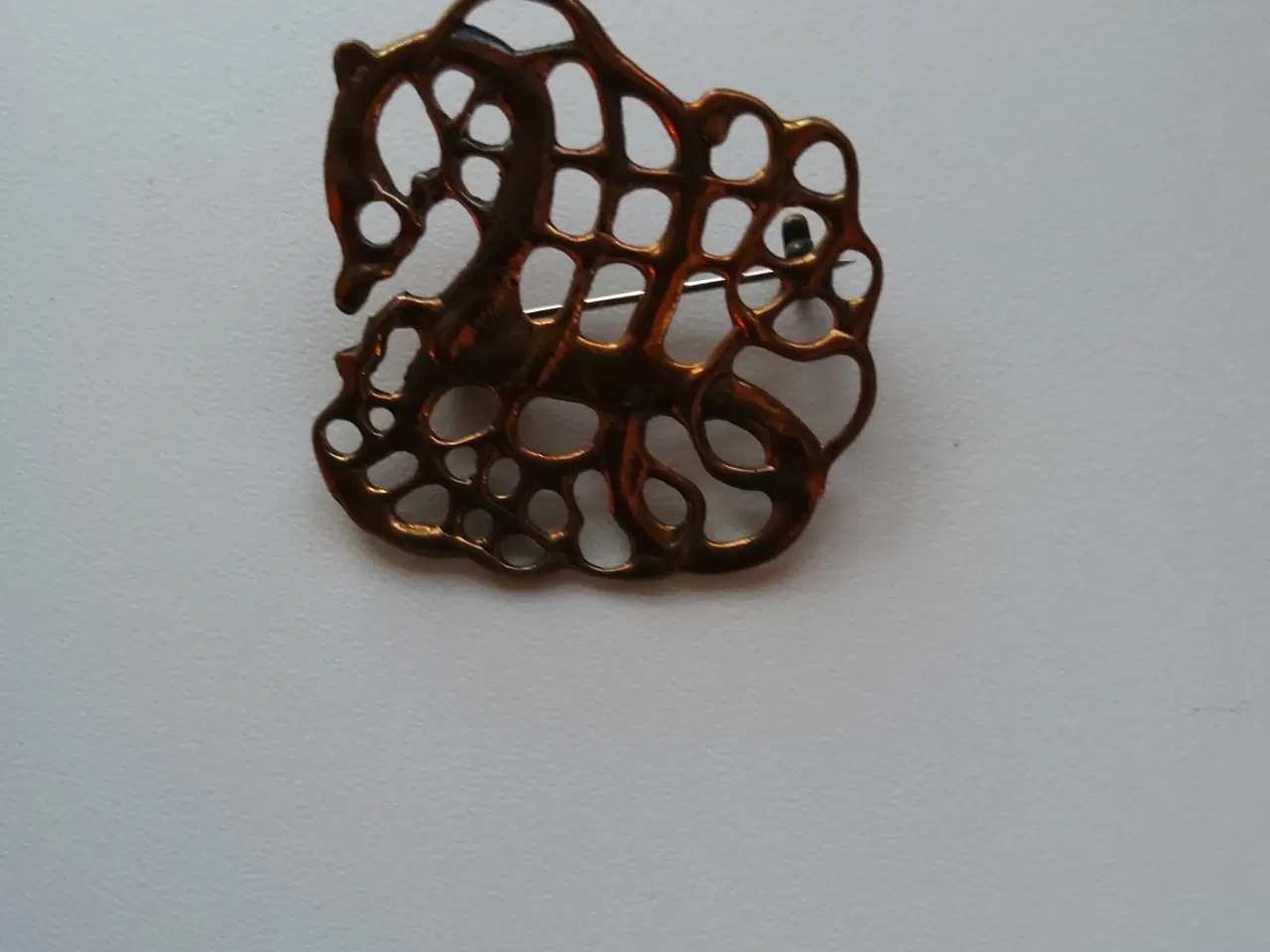 Billede 5 - Vikingesbroche I Bronze i urnesstil 