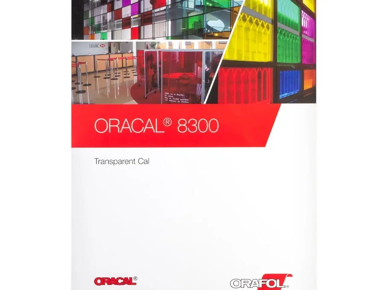 Billede 1 - Oracal 8300 Farvekort