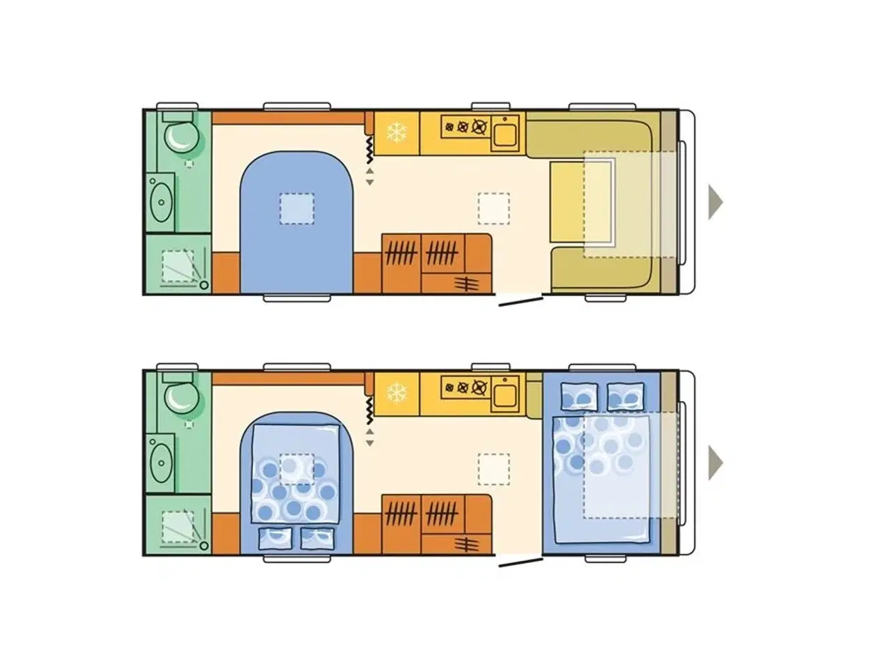 Billede 4 - 2018 - Adria Adora 613 UT   Adria Adora 613 UT 2018 - se den nu hos Camping-Specialisten.dk