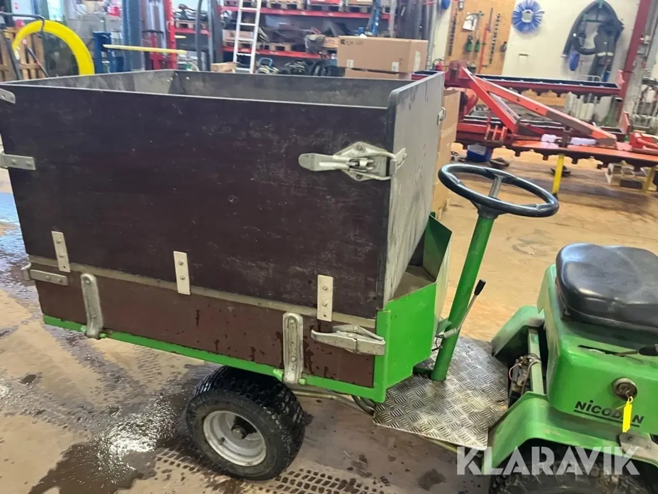 Billede 5 - Kirkegårds truck Nicodan Mac 4