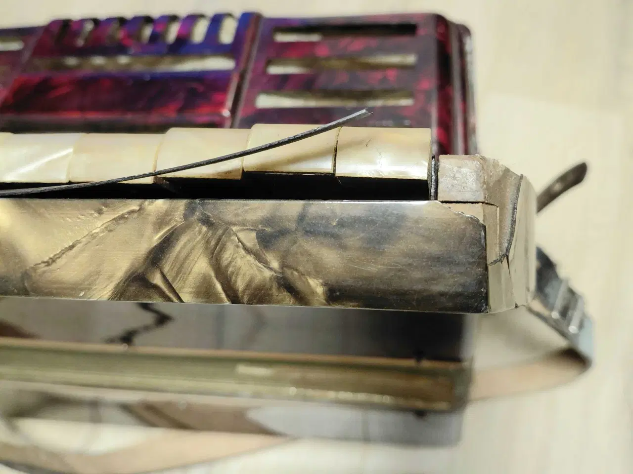 Billede 6 - Harmonika, rep/dele