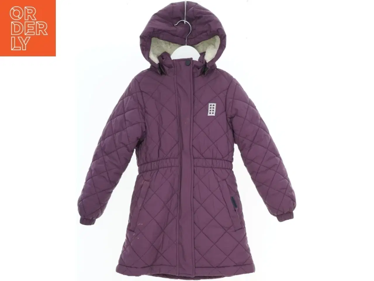 Billede 1 - Quiltet jakke med hætte fra Lego (str. 116)