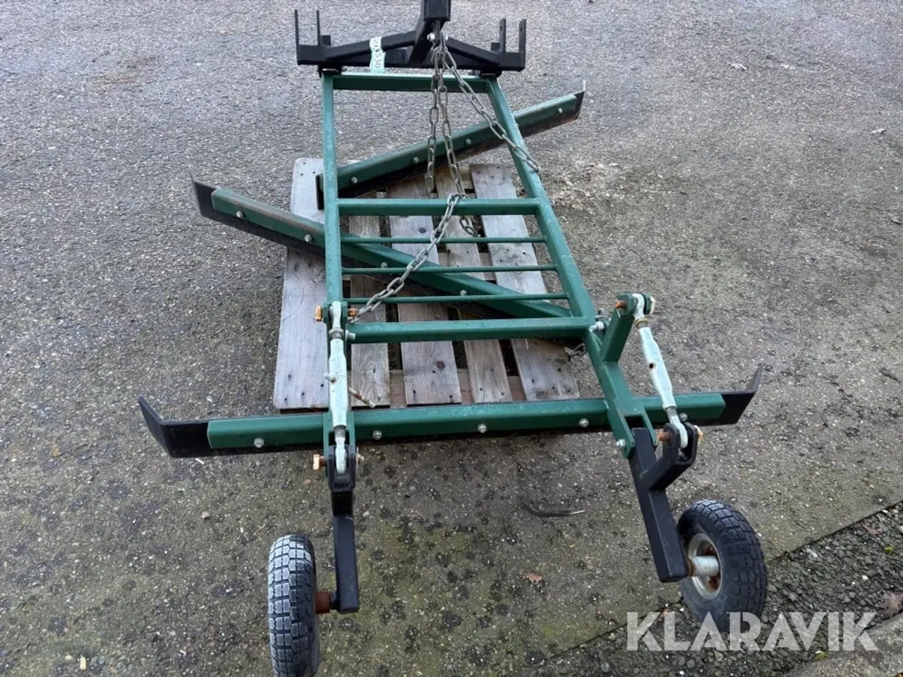 Billede 4 - Vejhøvl med hjul