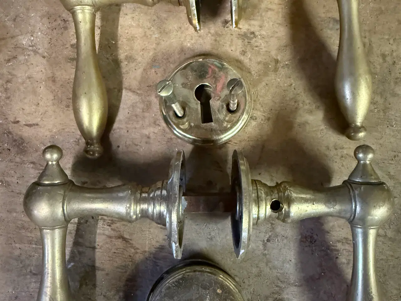 Billede 3 - Diverse Messing dørgreb