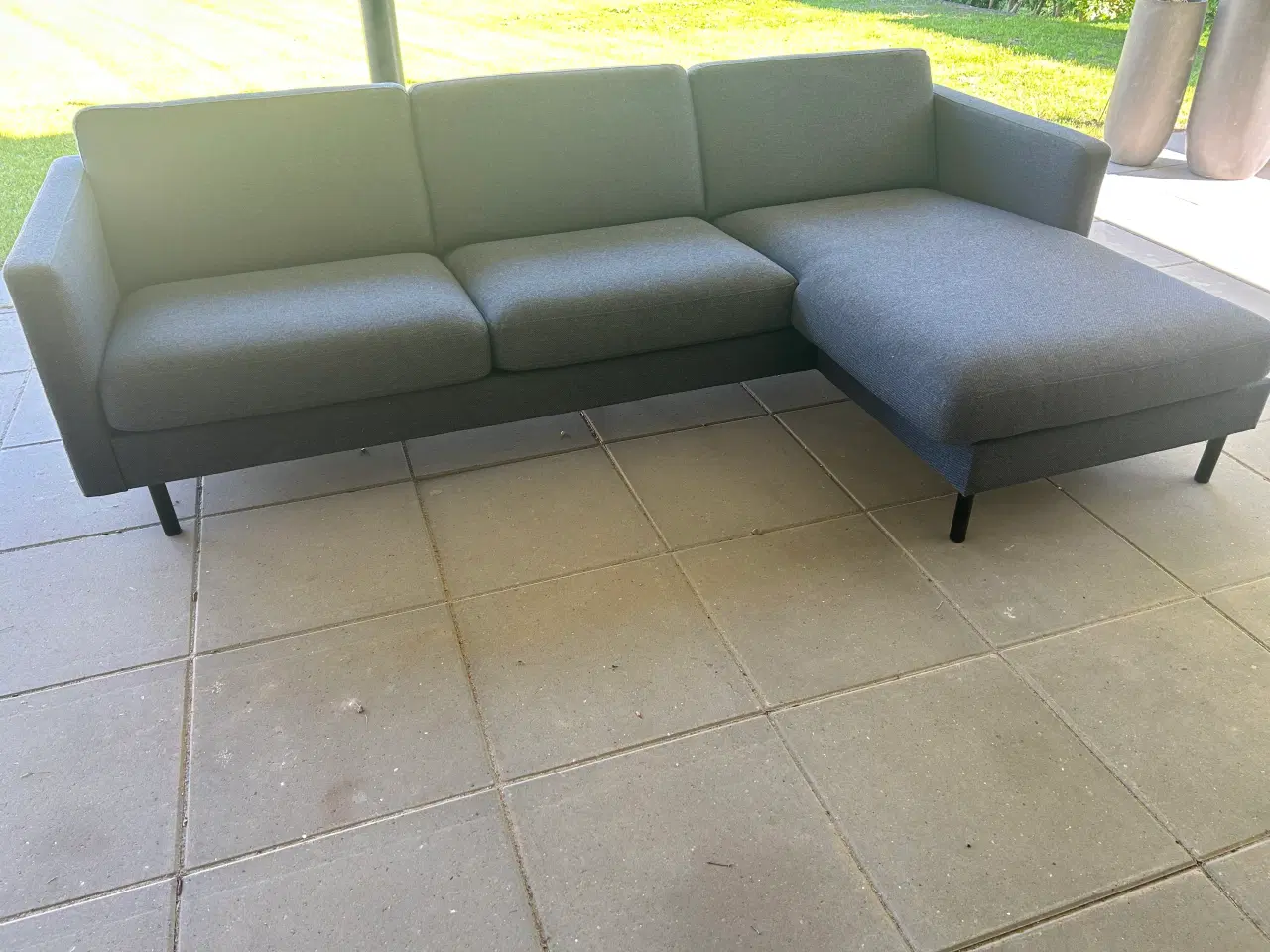 Billede 1 - Sofa med chaiselong