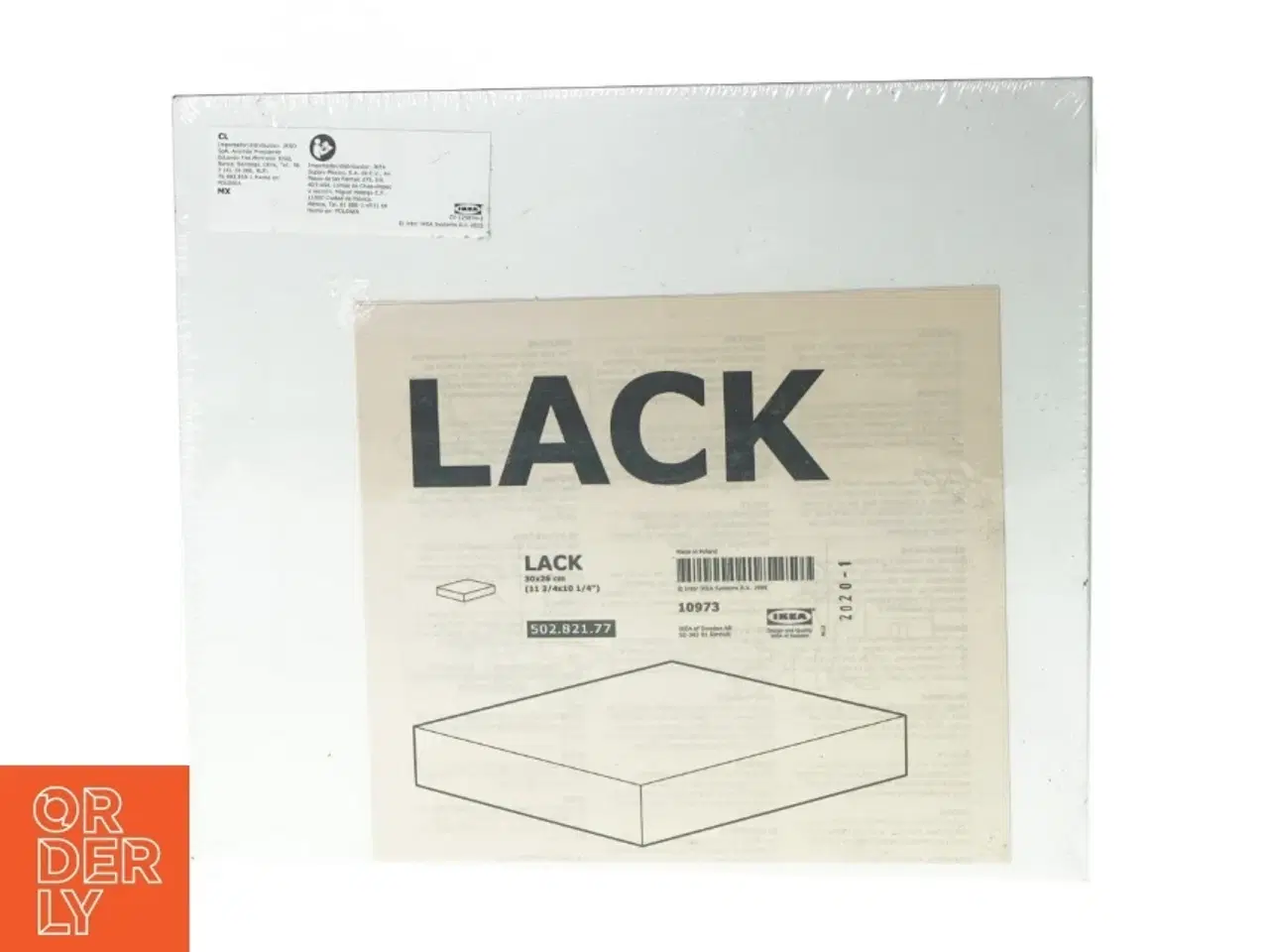 Billede 1 - Lack hylde fra IKEA (str. 30 x 26 cm)