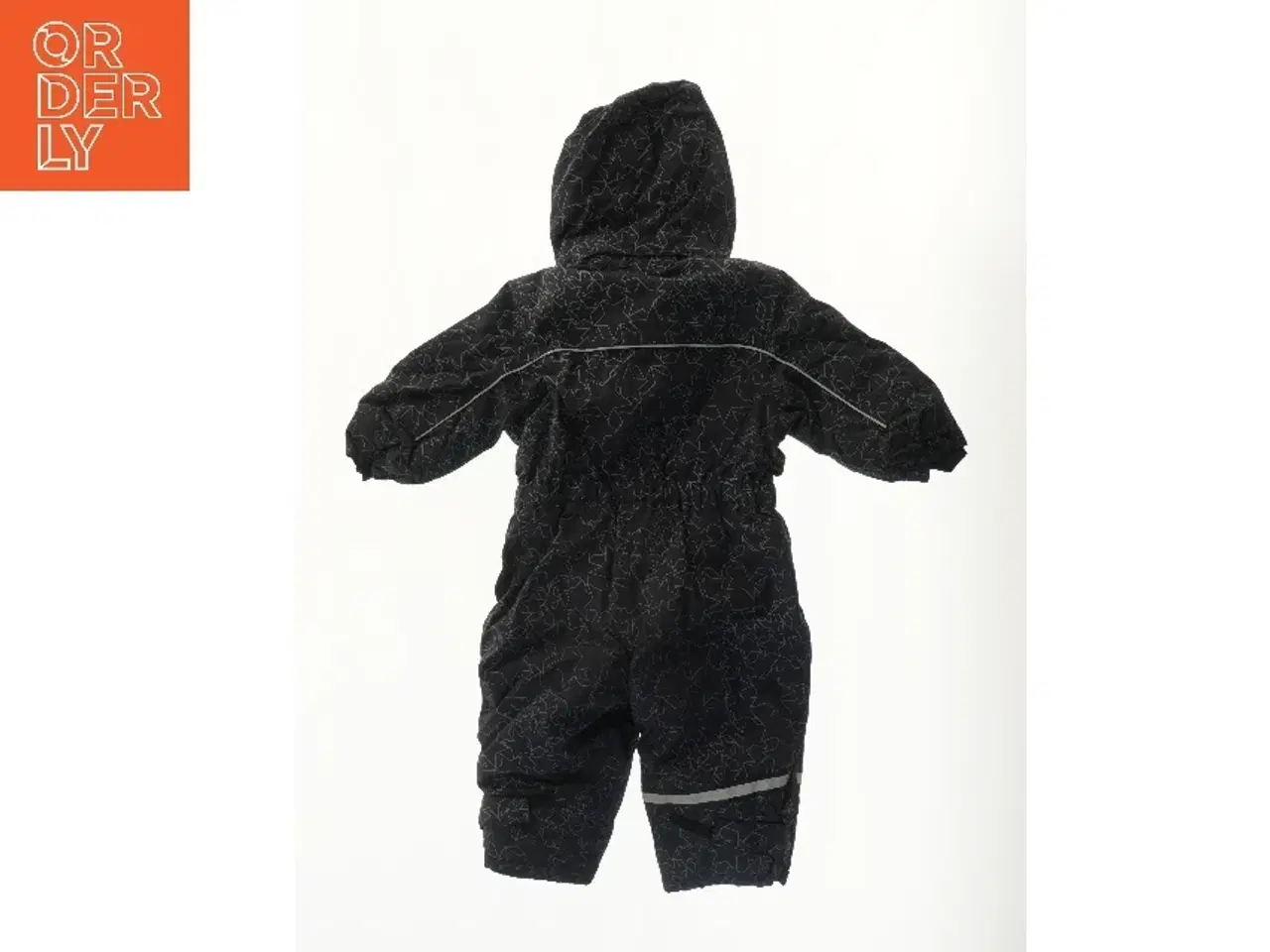 Billede 2 - Sort flyverdragt med mønster fra Friends (str. 86)