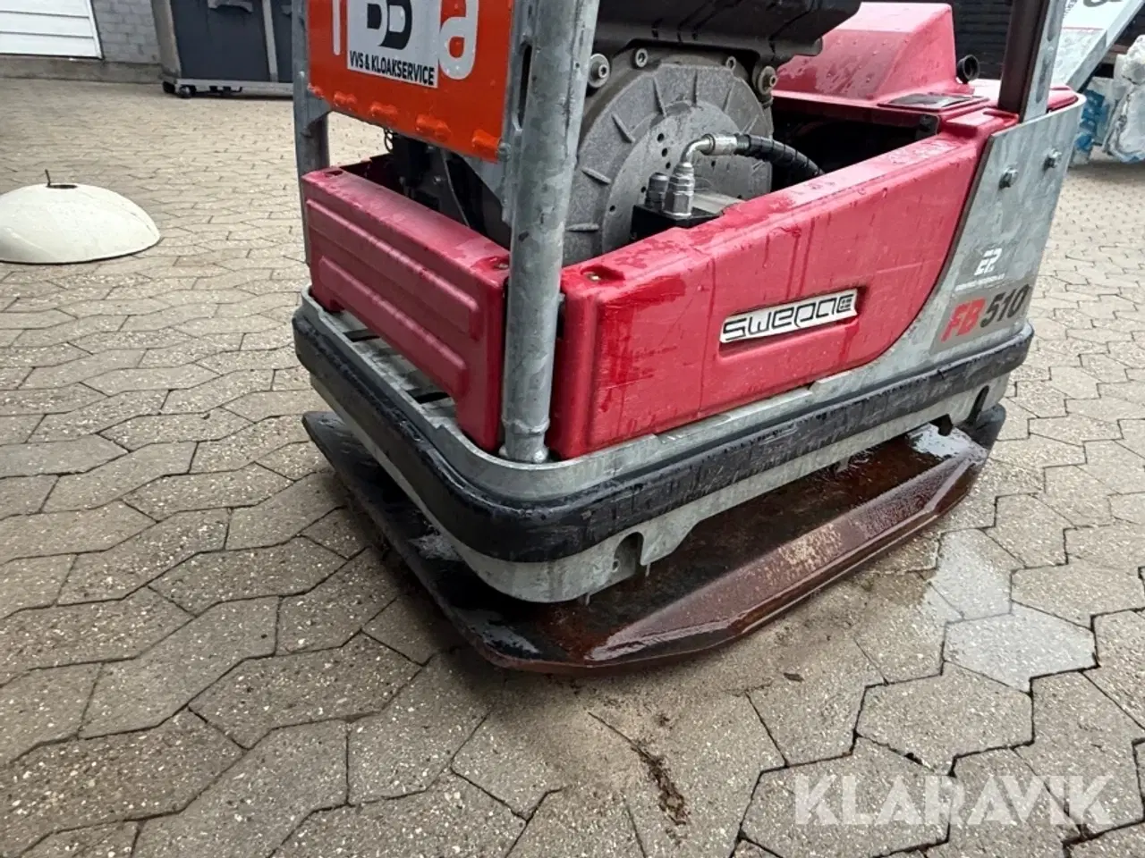 Billede 2 - Pladevibrator Swepac FB 510