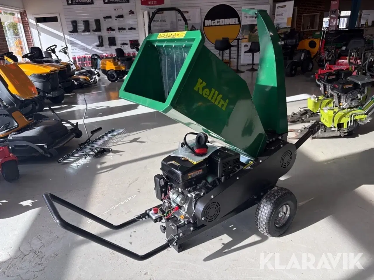 Billede 1 - Flishugger Kellfri Chipper shredder 13-WC08E