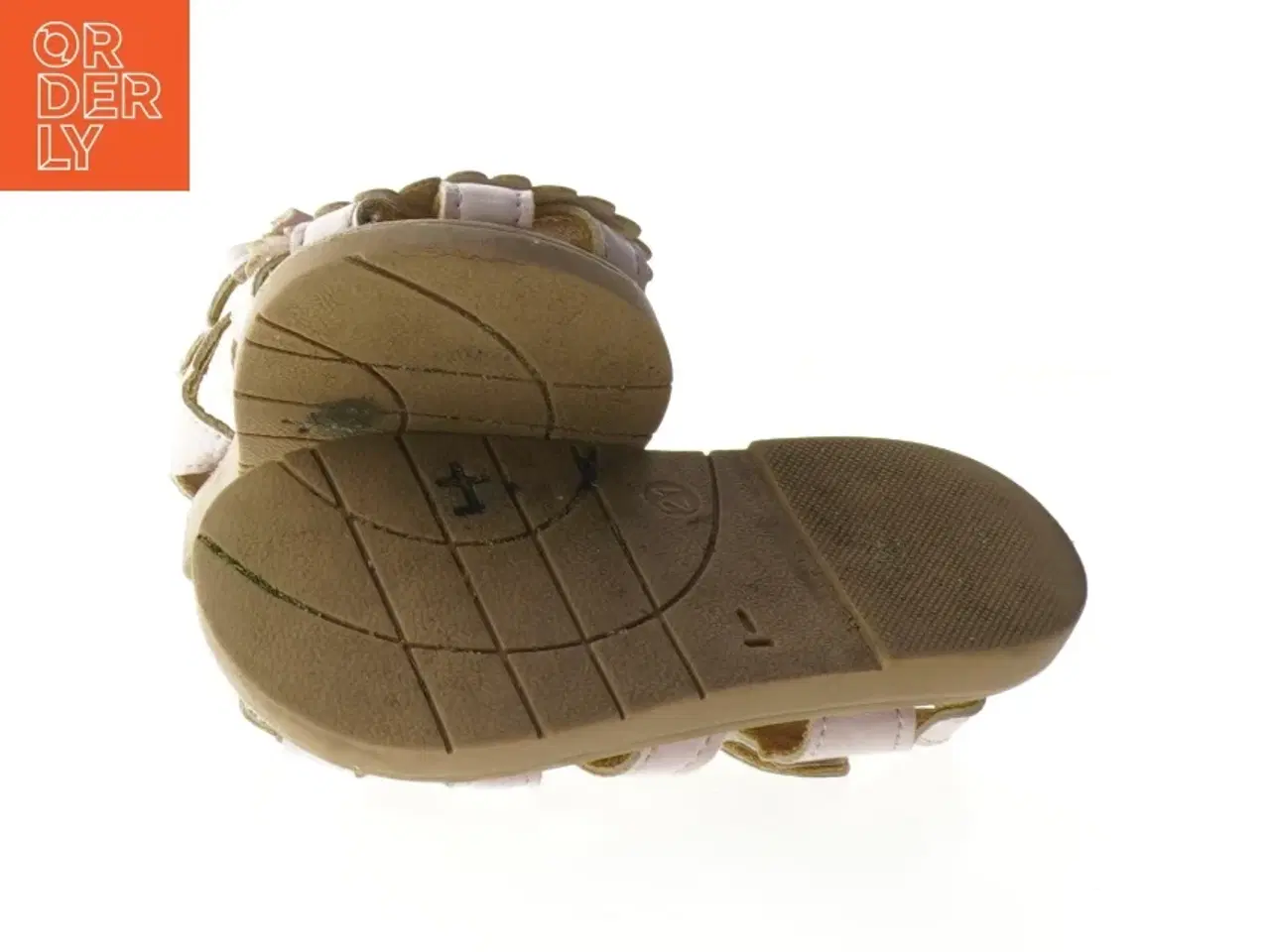 Billede 4 - Lyserøde børnesandaler med remme (str. 21 )