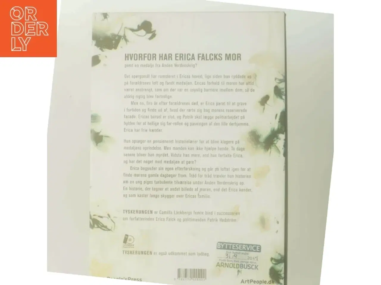 Billede 3 - Tyskerungen af Camilla Läckberg (Bog)