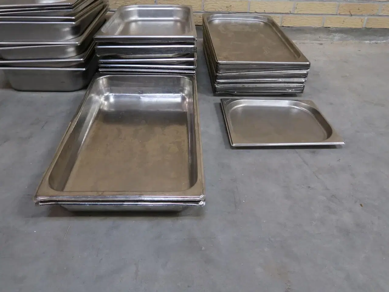 Billede 4 - 71 stk. ass. Rustfrit stål kantiner