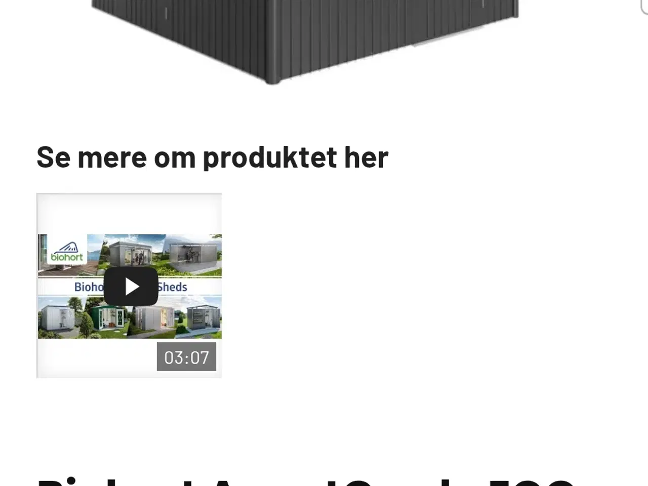 Billede 1 - Ekstra dør AvantGarden ECO mørkegrå Metallica til 