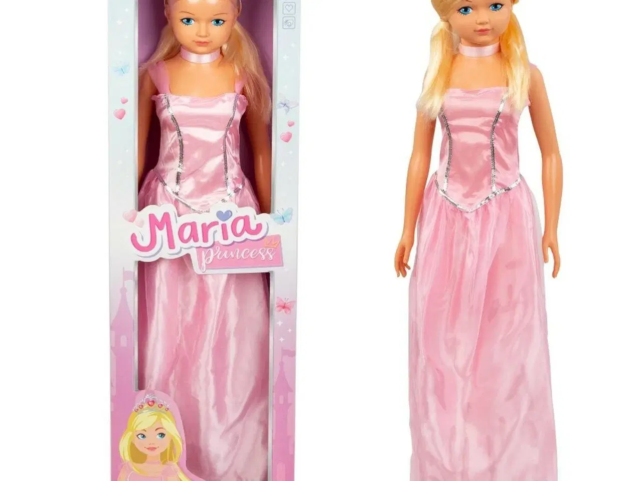 Billede 1 - Maria Princess dukke - 105 cm