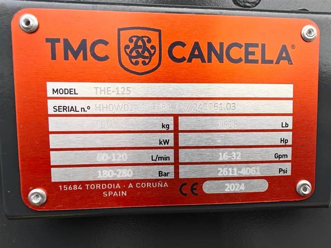 Billede 9 - TMC CANCELA THE-125 PÅ LAGER TIL OMGÅENDE LEVERING