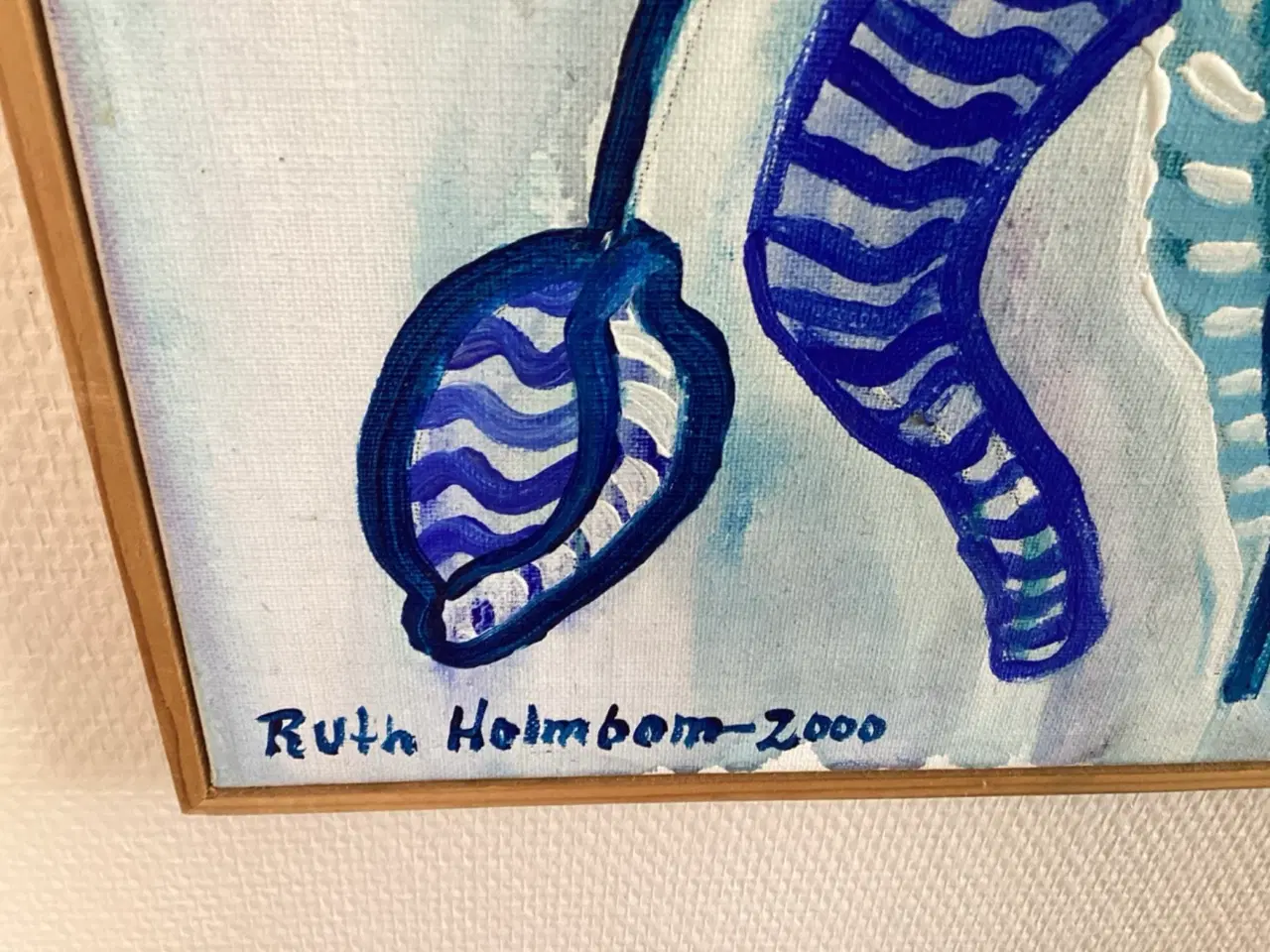 Billede 2 - Maleri Ruth Holmbom Bornholm