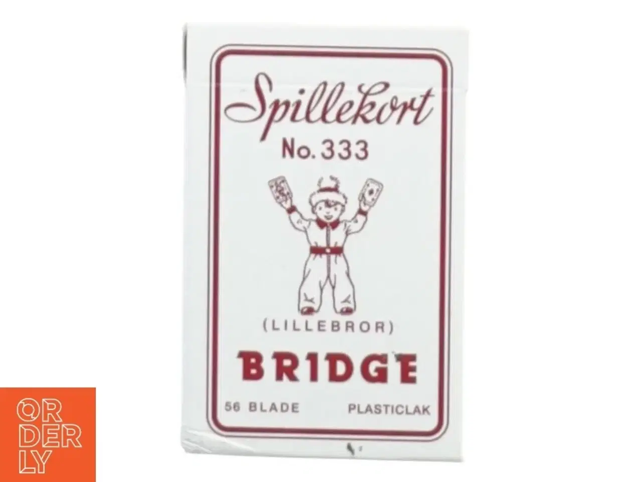 Billede 1 - Spillekort fra Bridge (str. 9 x 6 cm)