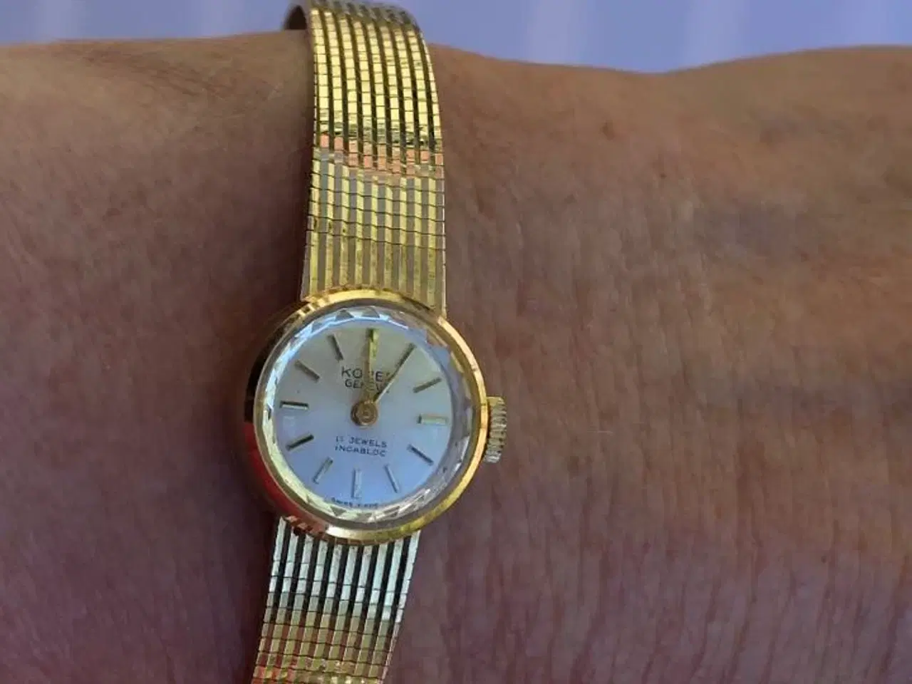 Billede 1 - Elegant vintage guldur 14K (585)