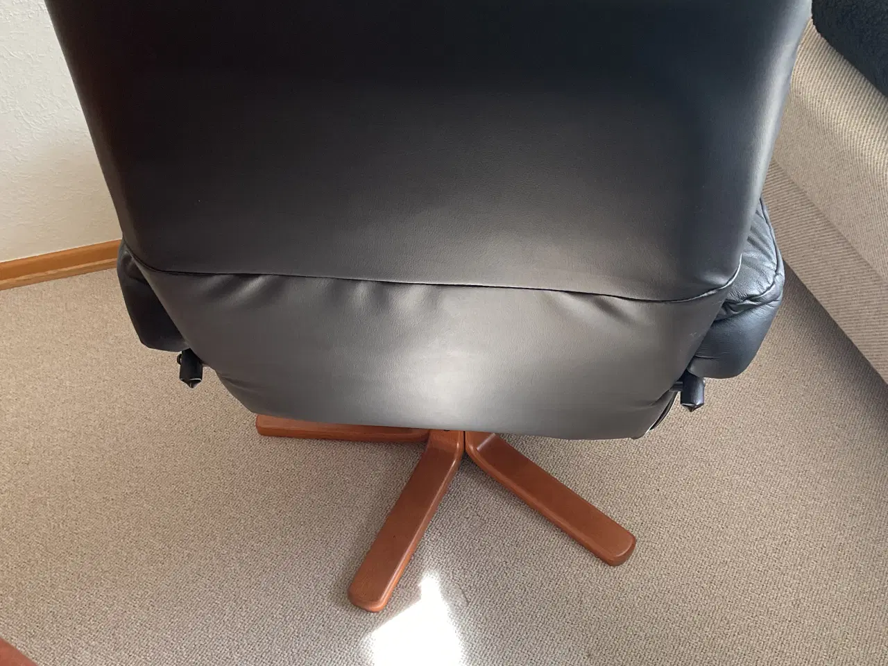 Billede 3 - Sort lænestol 