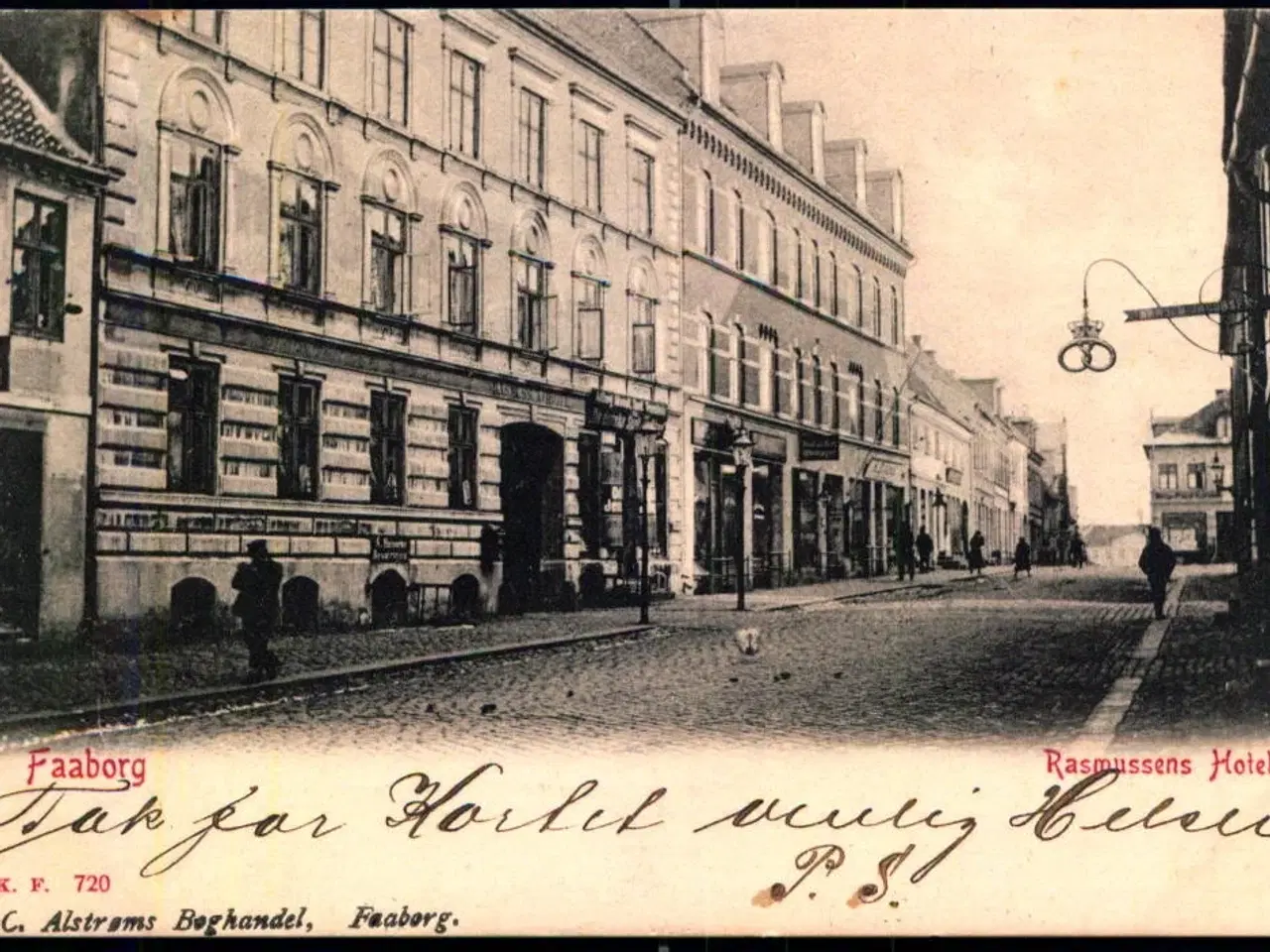 Billede 1 - Faaborg - Rasmussens Hotel - W.K.F. 720 - Brugt