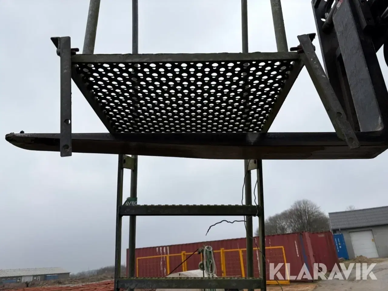 Billede 5 - Galvaniseret trappe 1 styk