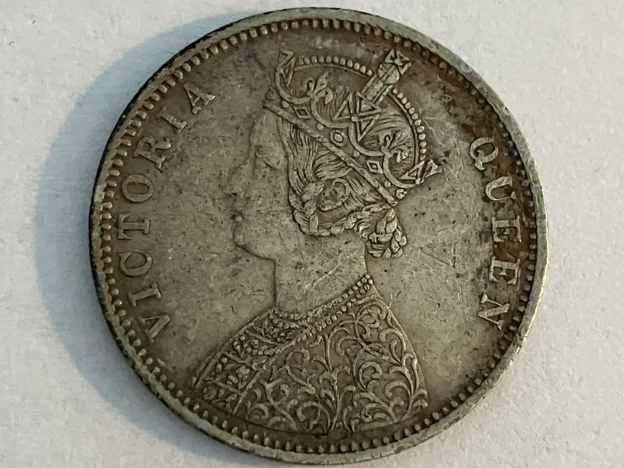 Billede 2 - One Rupee India 1876