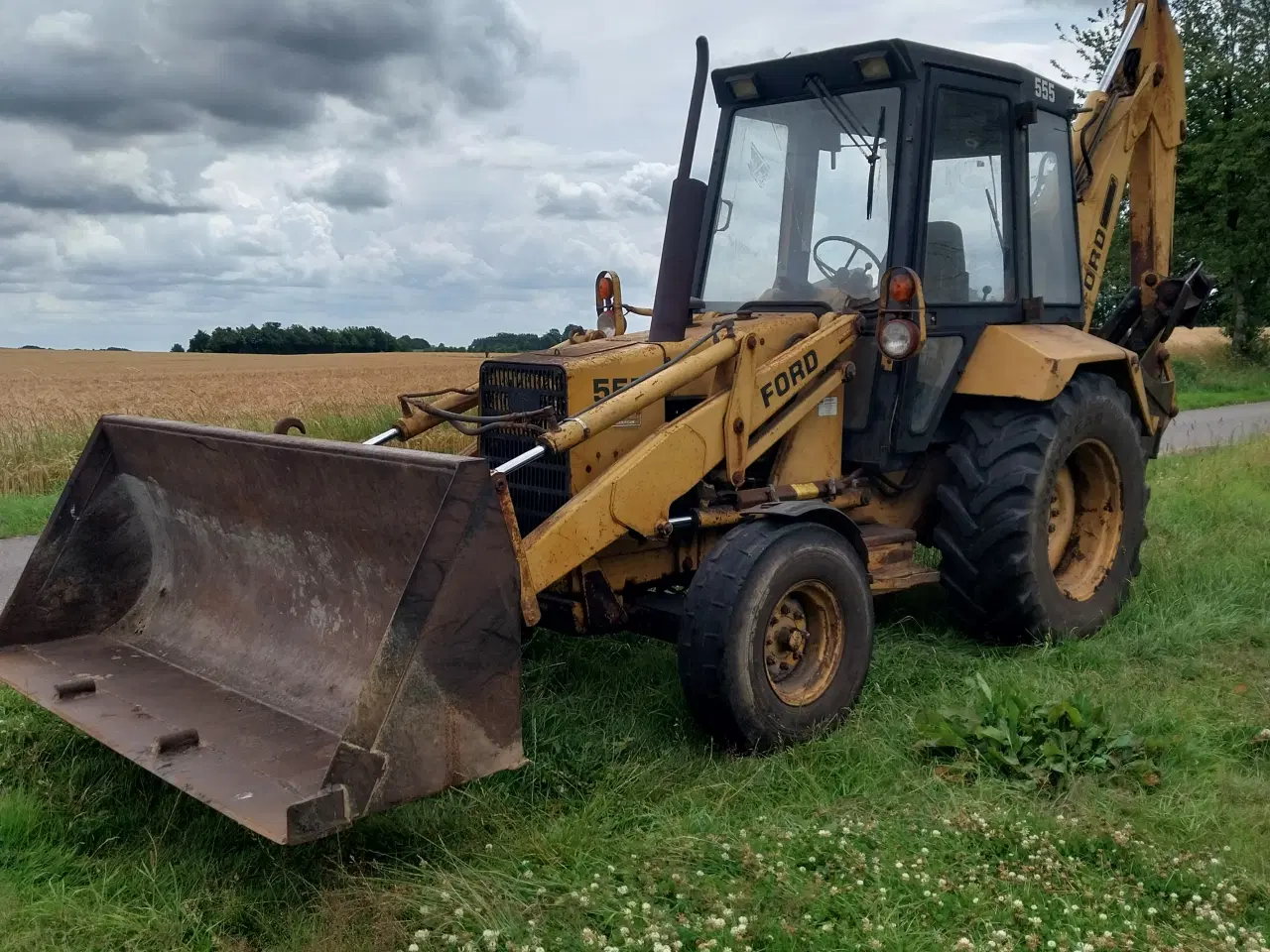 Billede 8 - Ford 555 rendegraver 
