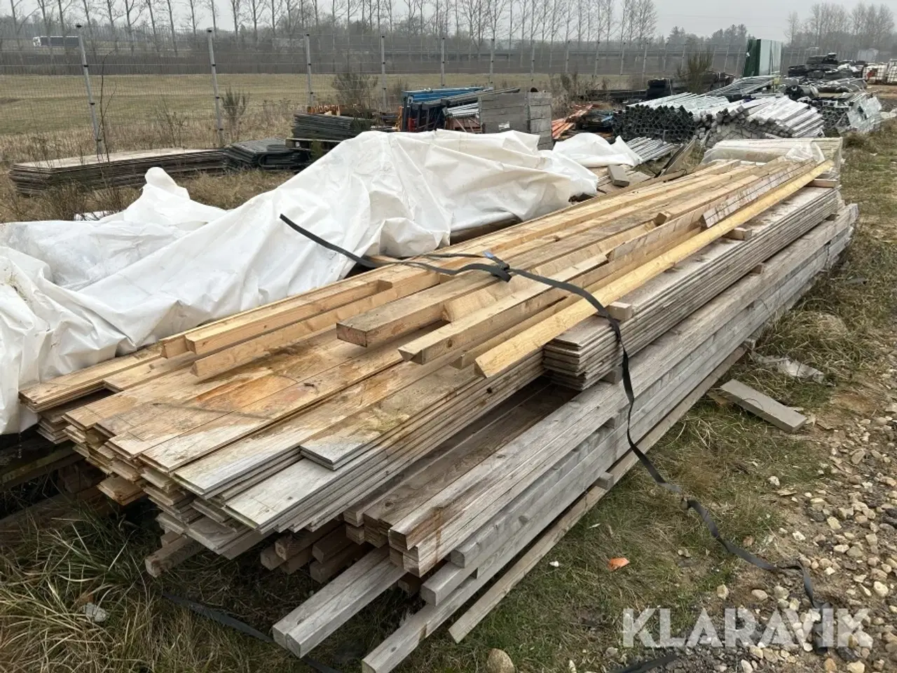 Billede 4 - Lvl, tagbrædder og reglar Forskellige mål