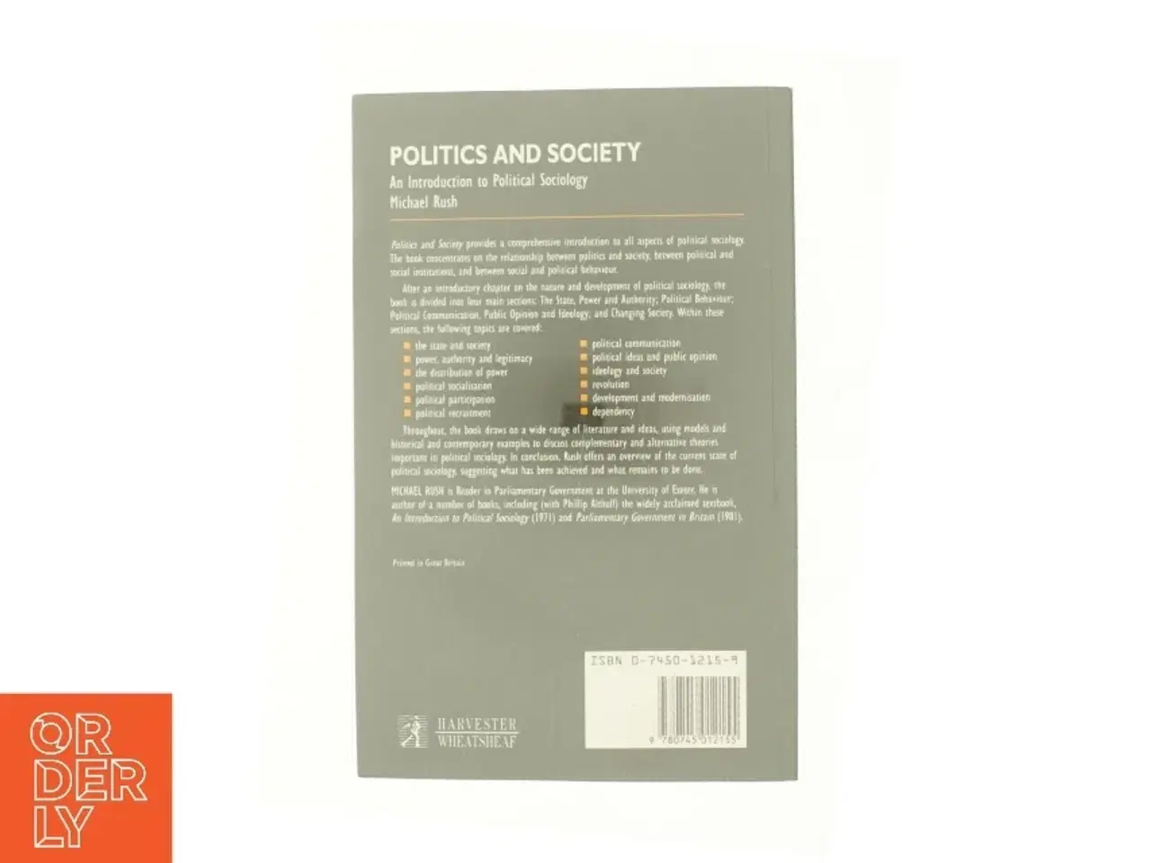 Billede 2 - Politics & Society af Michael Rush (Bog)