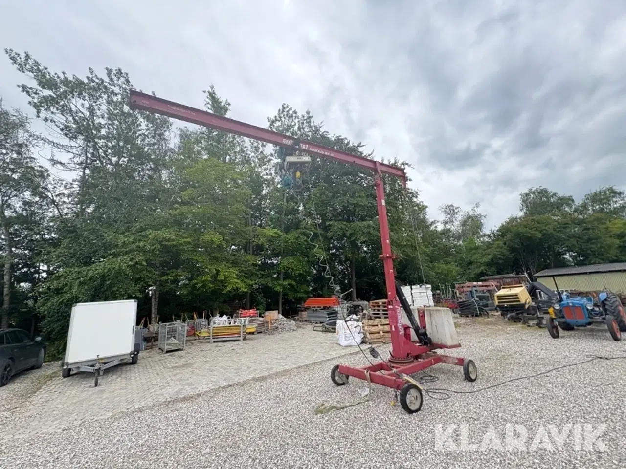 Billede 1 - Materiale kran Steinweg Minikran MK 400/5