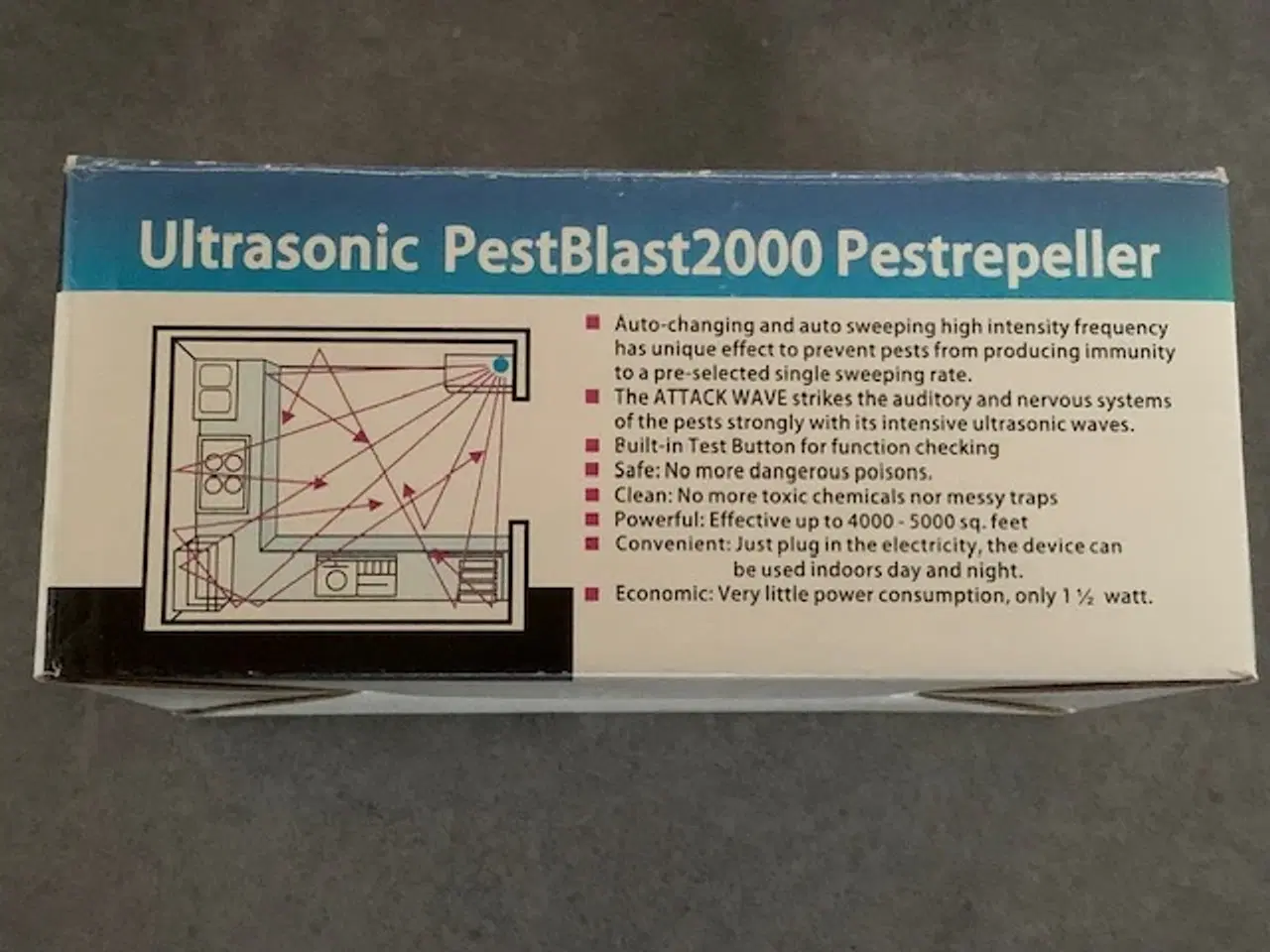 Billede 3 - Skadedyrsforskrækker PestBlast2000 Pestrepeller 