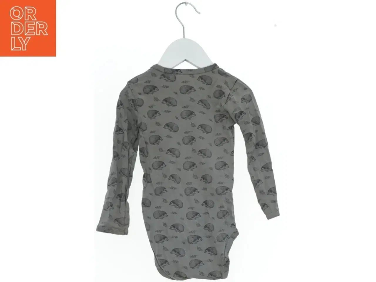 Billede 2 - Langærmet bodystocking med pindsvinemønster fra Petit (str. 86)